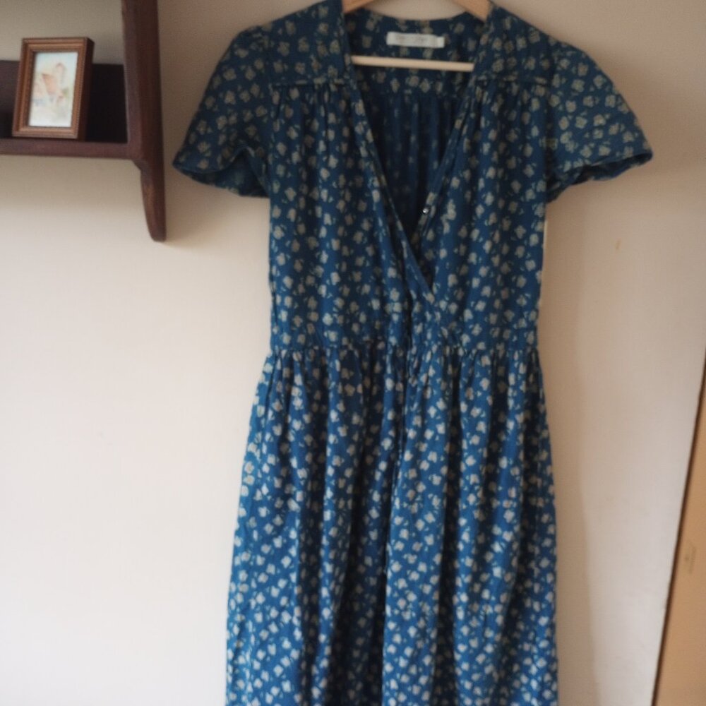 Christy Dawn dress in navy poppy